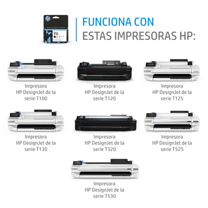 HP 711 - 29 ml - magenta - original - DesignJet - cartucho de tinta - para DesignJet T100 T120 T120 ePrinter T125 T130 T520 T520 ePrinter T525 T530 Guatemala