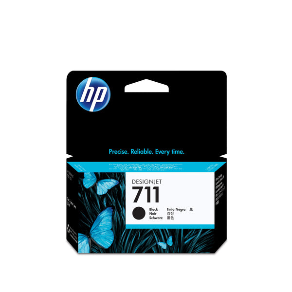 HP 711 - 38 ml - negro - original - DesignJet - cartucho de tinta - para DesignJet T100 T120 T120 ePrinter T125 T130 T520 T520 ePrinter T525 T530 Guatemala