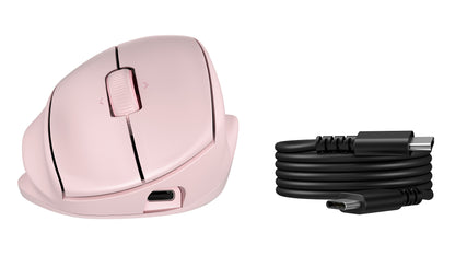 HP - 720M - Mouse - Bluetooth - Wireless - Pink - Tilt Ergonomic Guatemala