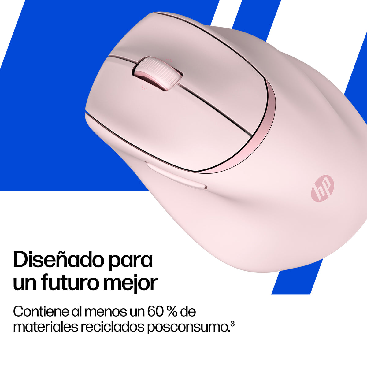 HP - 720M - Mouse - Bluetooth - Wireless - Pink - Tilt Ergonomic Guatemala