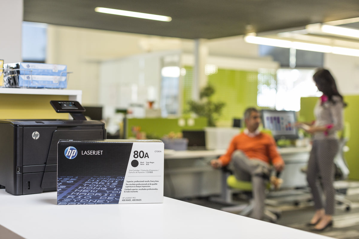 HP 80A - Negro - original - LaserJet - cartucho de tóner (CF280A) - para LaserJet Pro 400 M401, MFP M425 Guatemala