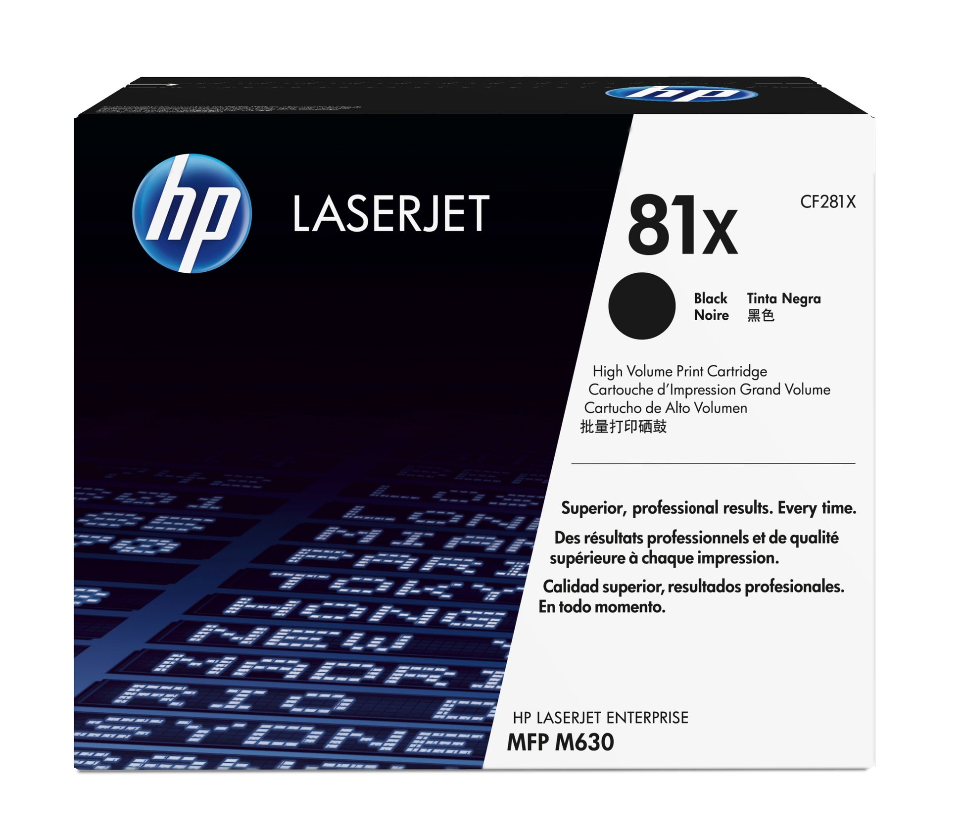 HP 81X - Alto rendimiento - negro - original - LaserJet - cartucho de tóner (CF281X) - para LaserJet M605; LaserJet Enterprise M605, M632, MFP M630; LaserJet Enterprise Flow MFP M630 Guatemala