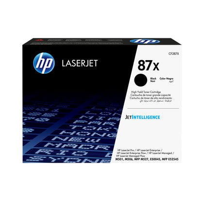 HP 87X - Alto rendimiento - negro - original - LaserJet - cartucho de tóner (CF287X) - para LaserJet Enterprise M506, MFP M527; LaserJet Enterprise Flow MFP M527; LaserJet Pro M501 Guatemala