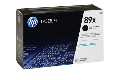 HP 89X - Gran capacidad - negro - original - LaserJet - cartucho de tóner (CF289X) Guatemala