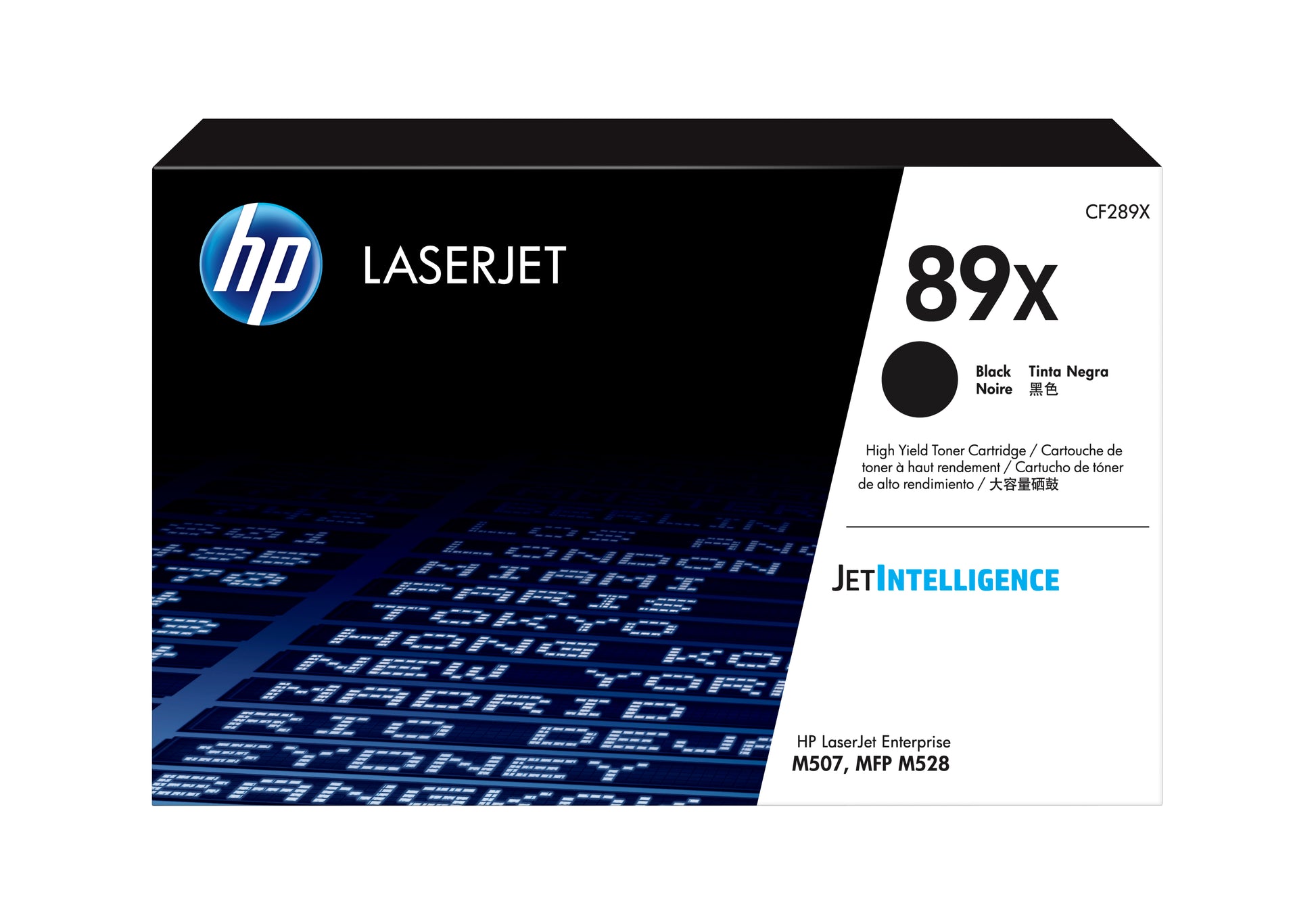 HP 89X - Gran capacidad - negro - original - LaserJet - cartucho de tóner (CF289X) Guatemala