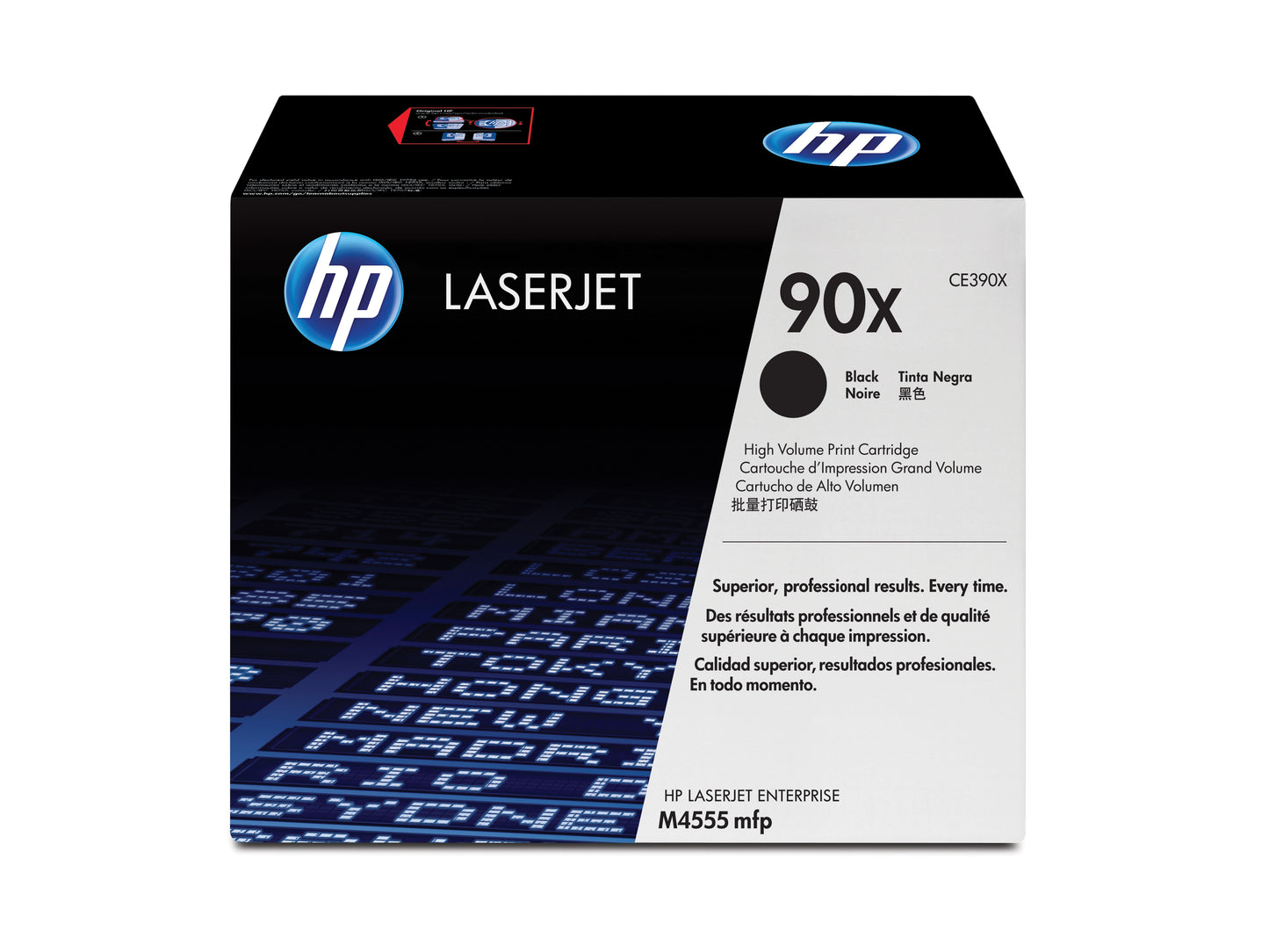 HP 90X - Alto rendimiento - negro - original - LaserJet - cartucho de tóner (CE390X) - para LaserJet Enterprise 600 M602dn 600 M602m 600 M602n 600 M602x M4555 MFP M603xh Guatemala