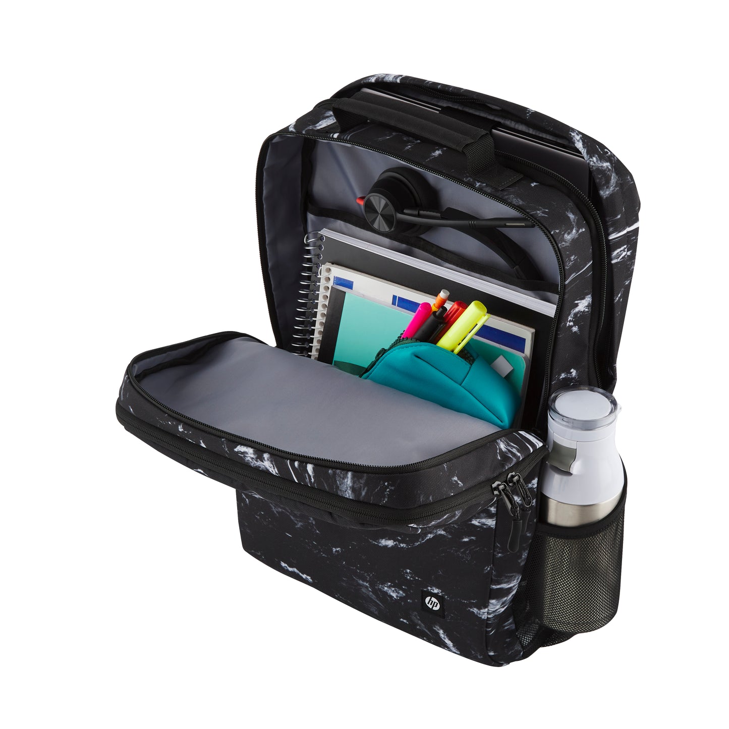 HP - Campus XL - mochila para transporte de portátil - 16.1" - mármol piedra Guatemala