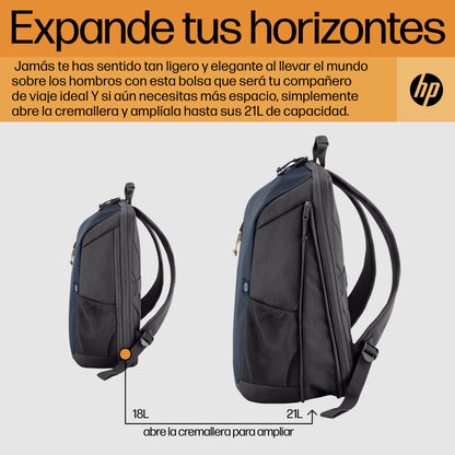 HP - Carrying backpack - 15.6\" - Iron gray Guatemala