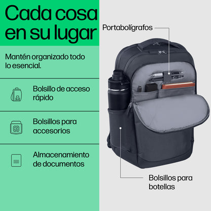 HP - Carrying backpack - 16" - Gray - A08JXAA Guatemala