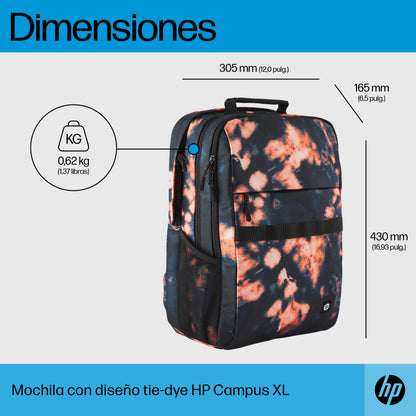 HP - Carrying backpack - Campus TDY XL BPk Guatemala