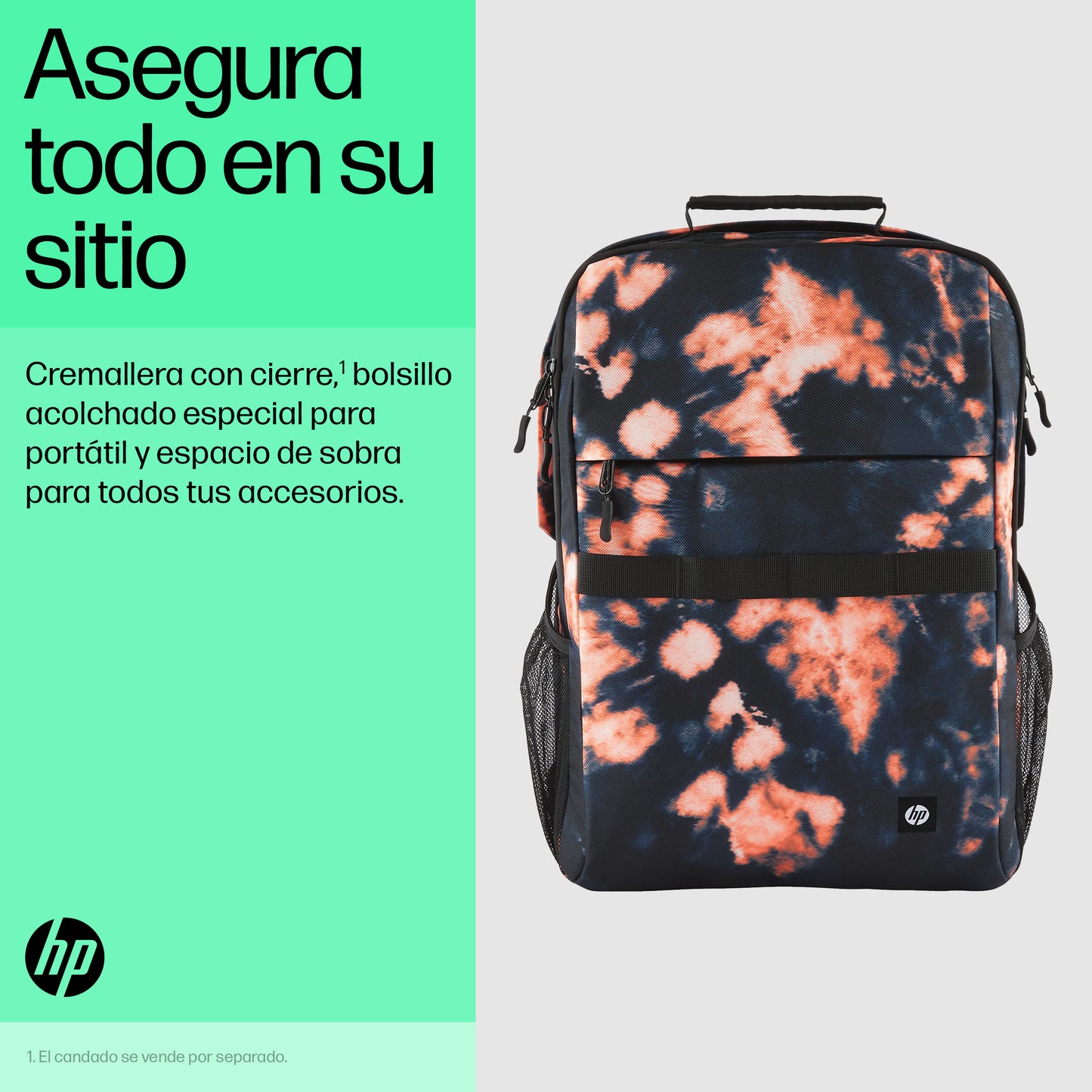 HP - Carrying backpack - Campus TDY XL BPk Guatemala