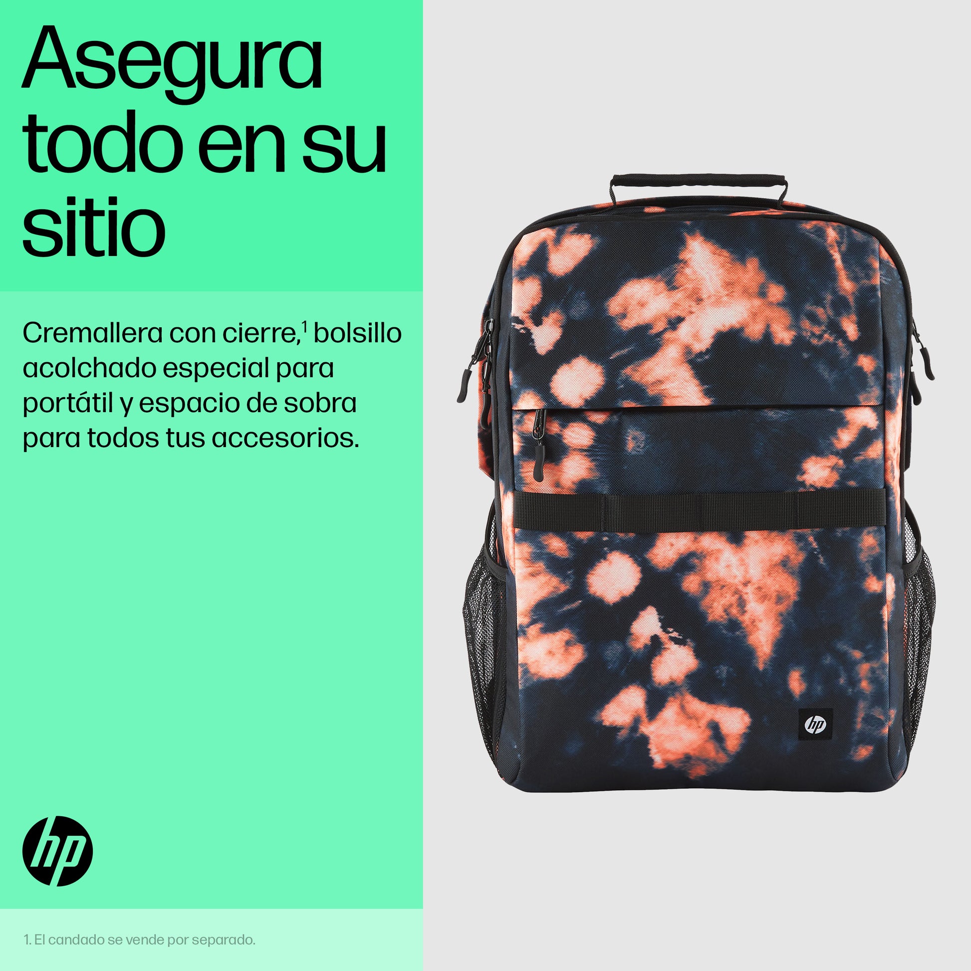HP - Carrying backpack - Campus TDY XL BPk Guatemala