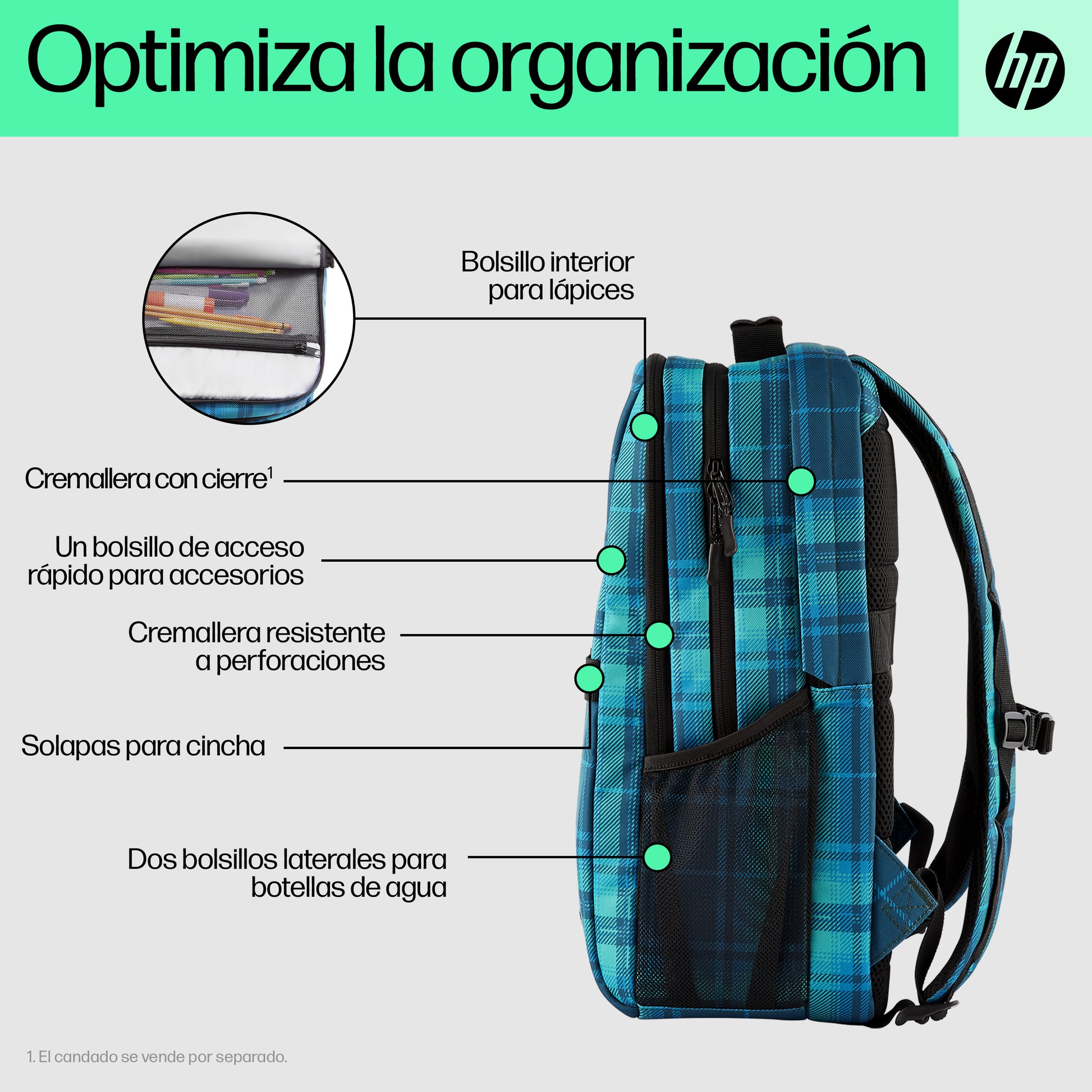 HP - Carrying backpack - Campus TPL XL BPk Guatemala