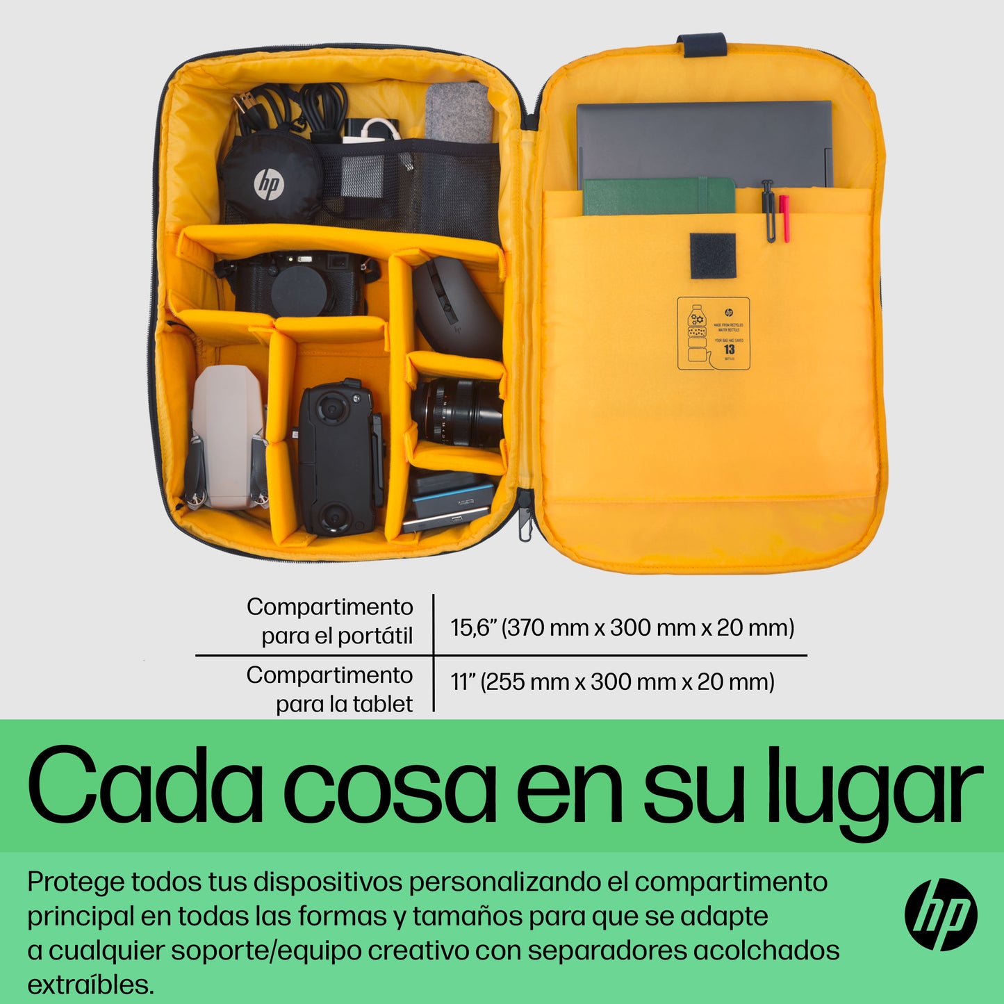HP - Edición Creator - mochila para transporte de portátil - 16.1\" - azul marino oscuro - para OMEN Transcend by HP Laptop 16 Victus by HP Laptop 15 Laptop 15 Pavilion x360 Laptop Guatemala