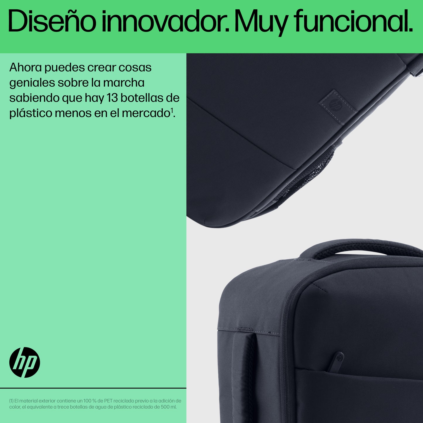 HP - Edición Creator - mochila para transporte de portátil - 16.1\" - azul marino oscuro - para OMEN Transcend by HP Laptop 16 Victus by HP Laptop 15 Laptop 15 Pavilion x360 Laptop Guatemala