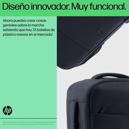 HP - Edición Creator - mochila para transporte de portátil - 16.1\" - azul marino oscuro - para OMEN Transcend by HP Laptop 16 Victus by HP Laptop 15 Laptop 15 Pavilion x360 Laptop Guatemala