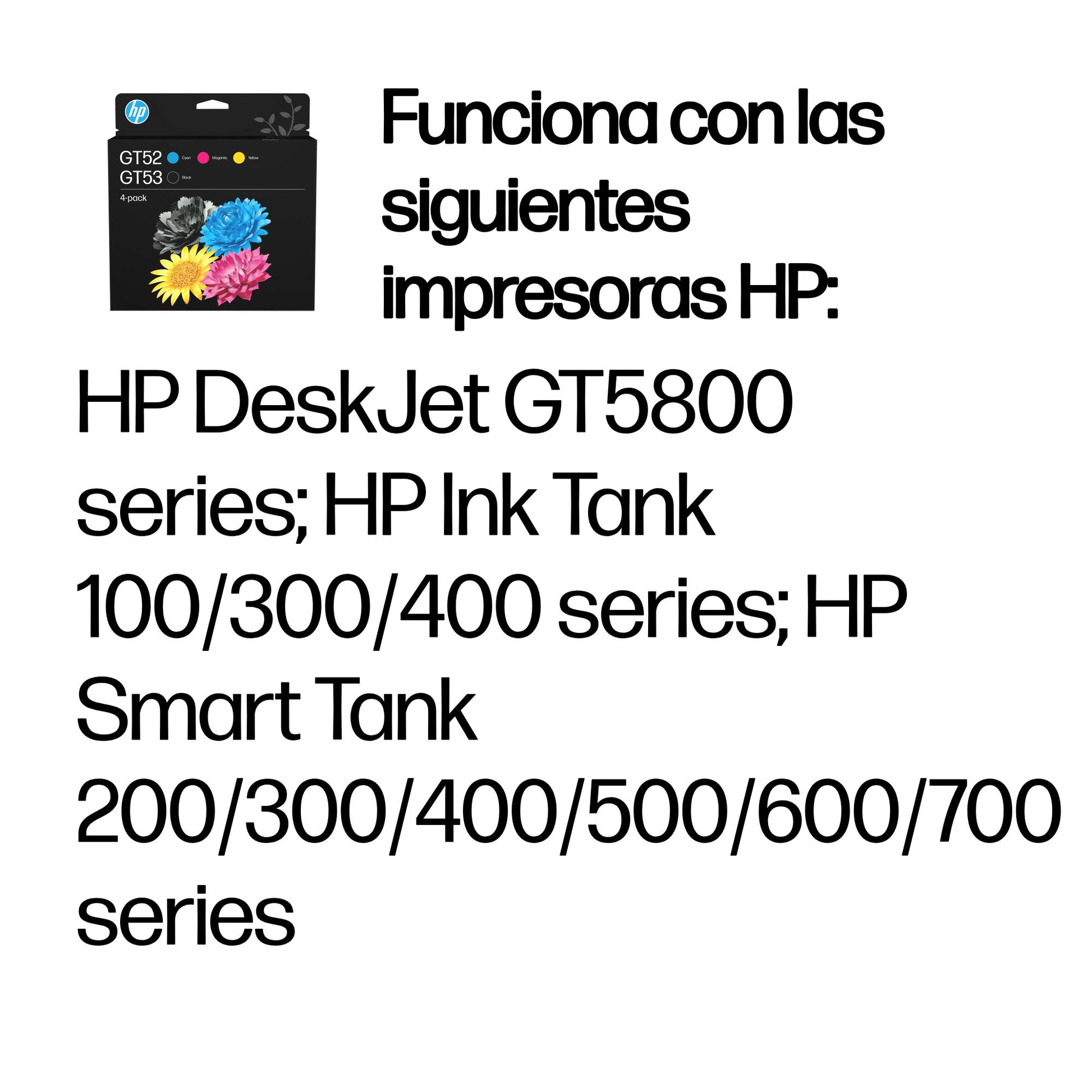 HP - Ink Bottle - Black / Cyan / Magenta / Yellow - Combo 4PACK Guatemala