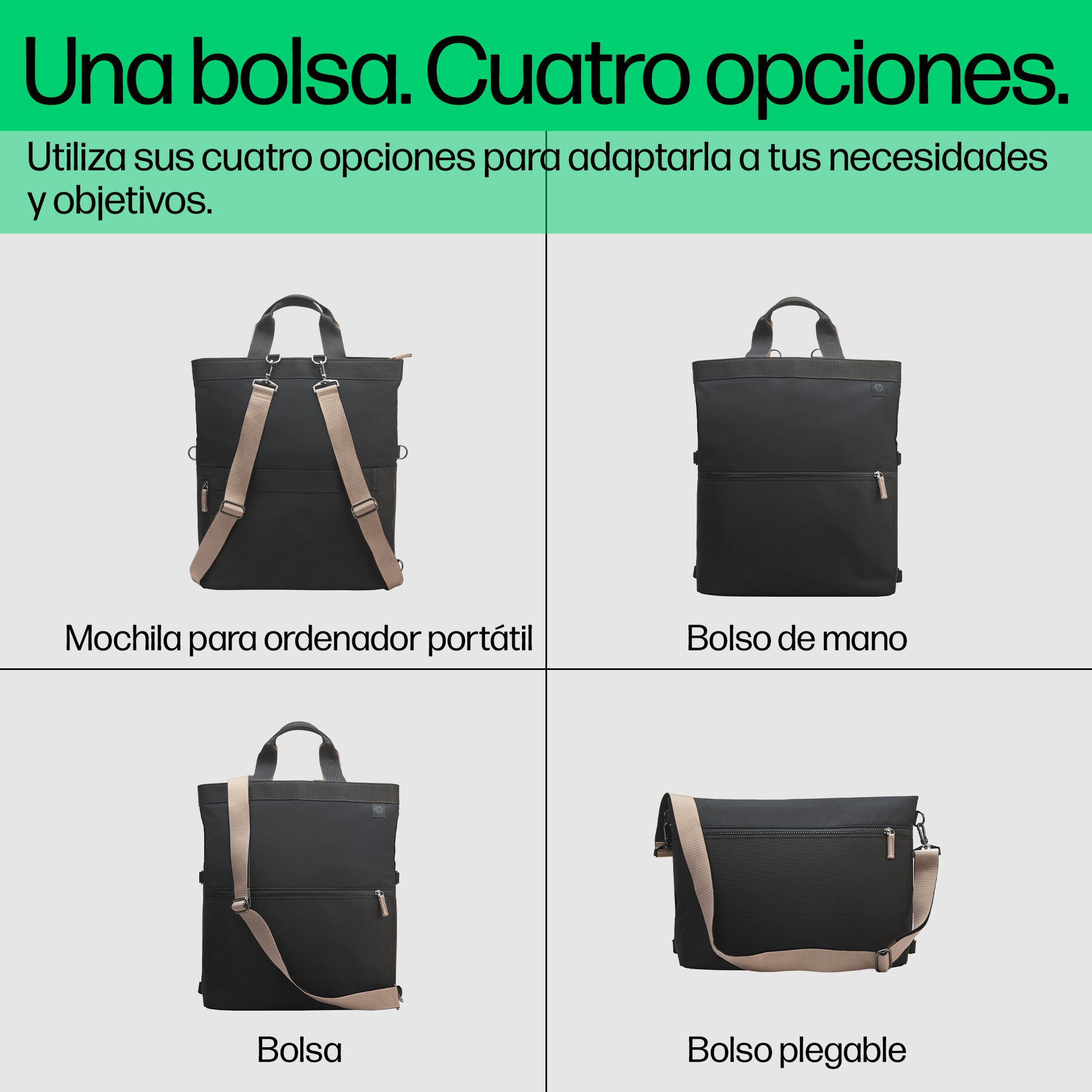 HP - Laptop Tote - 14" - Convertible Guatemala