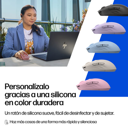 HP - Mouse - Wireless - 400 Quiet Blue Wireless Mouse Guatemala