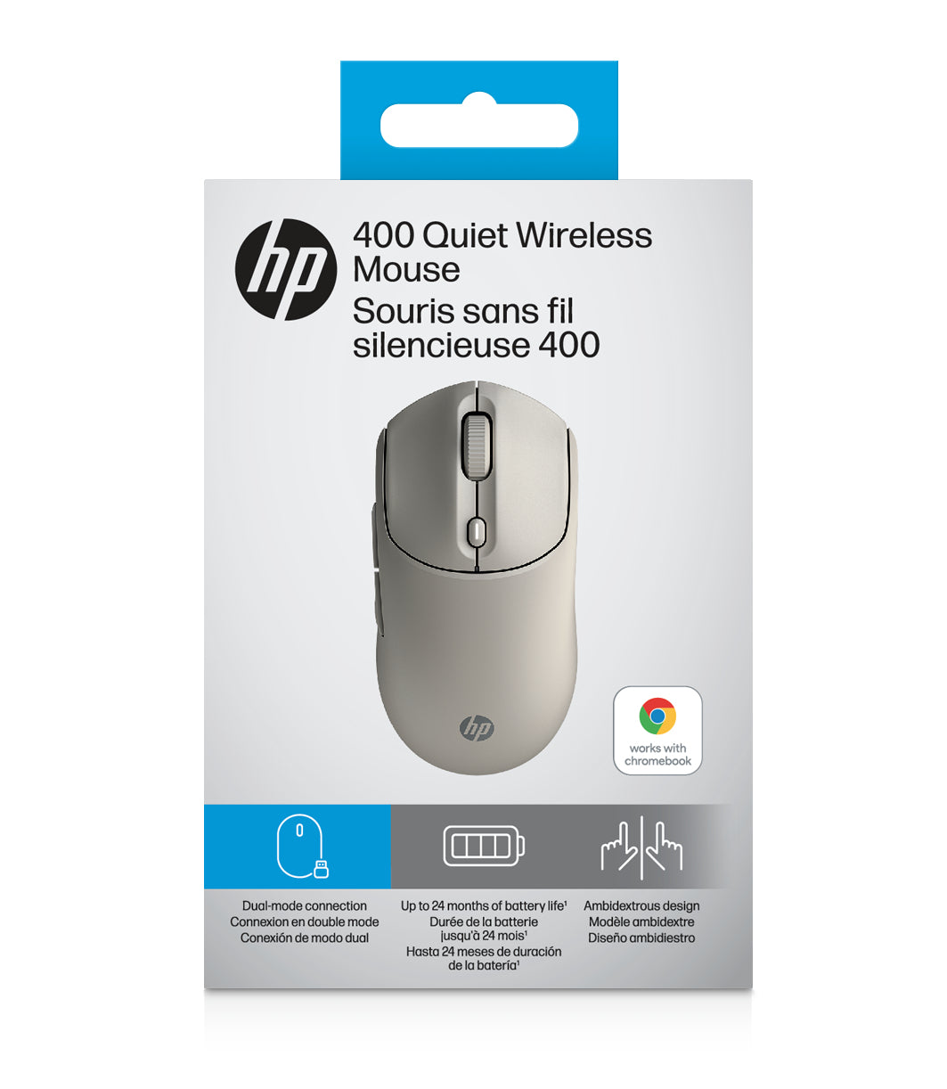HP - Mouse - Wireless - 400 Quiet Maple Wireless Mouse Guatemala
