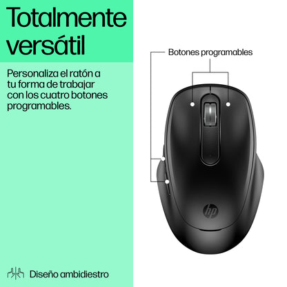 HP - Mouse - Wireless - 9C2F6AA#ABA Guatemala