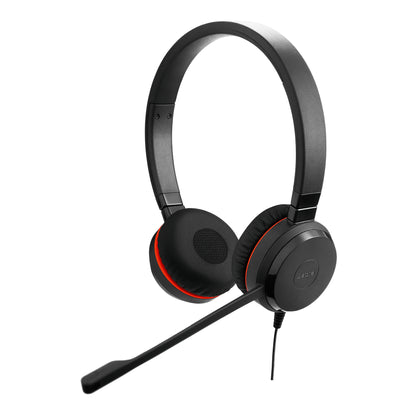 Jabra Evolve 30 II MS stereo - Auricular - en oreja - cableado - USB conector de 35 mm - Certificado para Skype Empresarial Guatemala