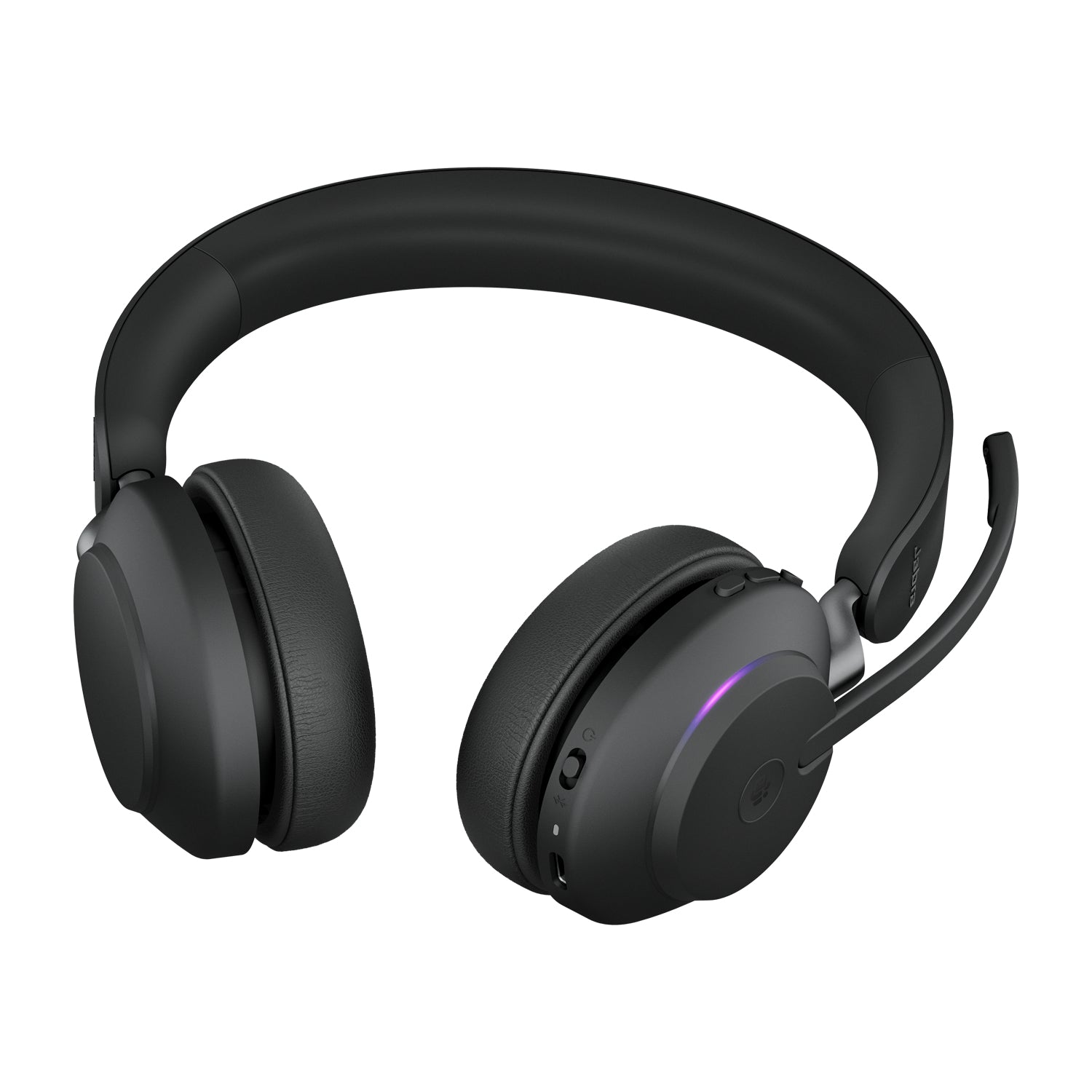 Jabra Evolve2 65 MS Stereo - Auricular - en oreja - Bluetooth - inalámbrico - USB-A - aislamiento de ruido - negro - Certificado para Equipos de Microsoft Guatemala