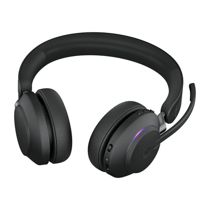 Jabra Evolve2 65 MS Stereo - Auricular - en oreja - Bluetooth - inalámbrico - USB-A - aislamiento de ruido - negro - Certificado para Equipos de Microsoft Guatemala