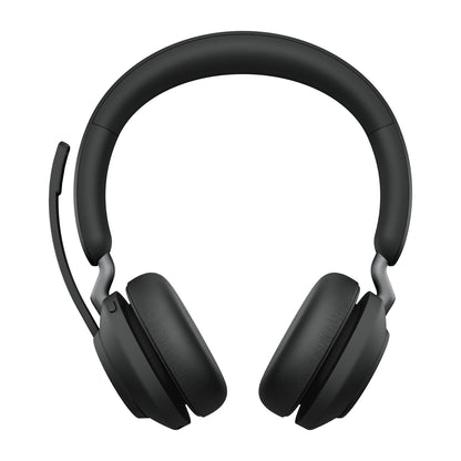 Jabra Evolve2 65 MS Stereo - Auricular - en oreja - Bluetooth - inalámbrico - USB-A - aislamiento de ruido - negro - Certificado para Equipos de Microsoft Guatemala