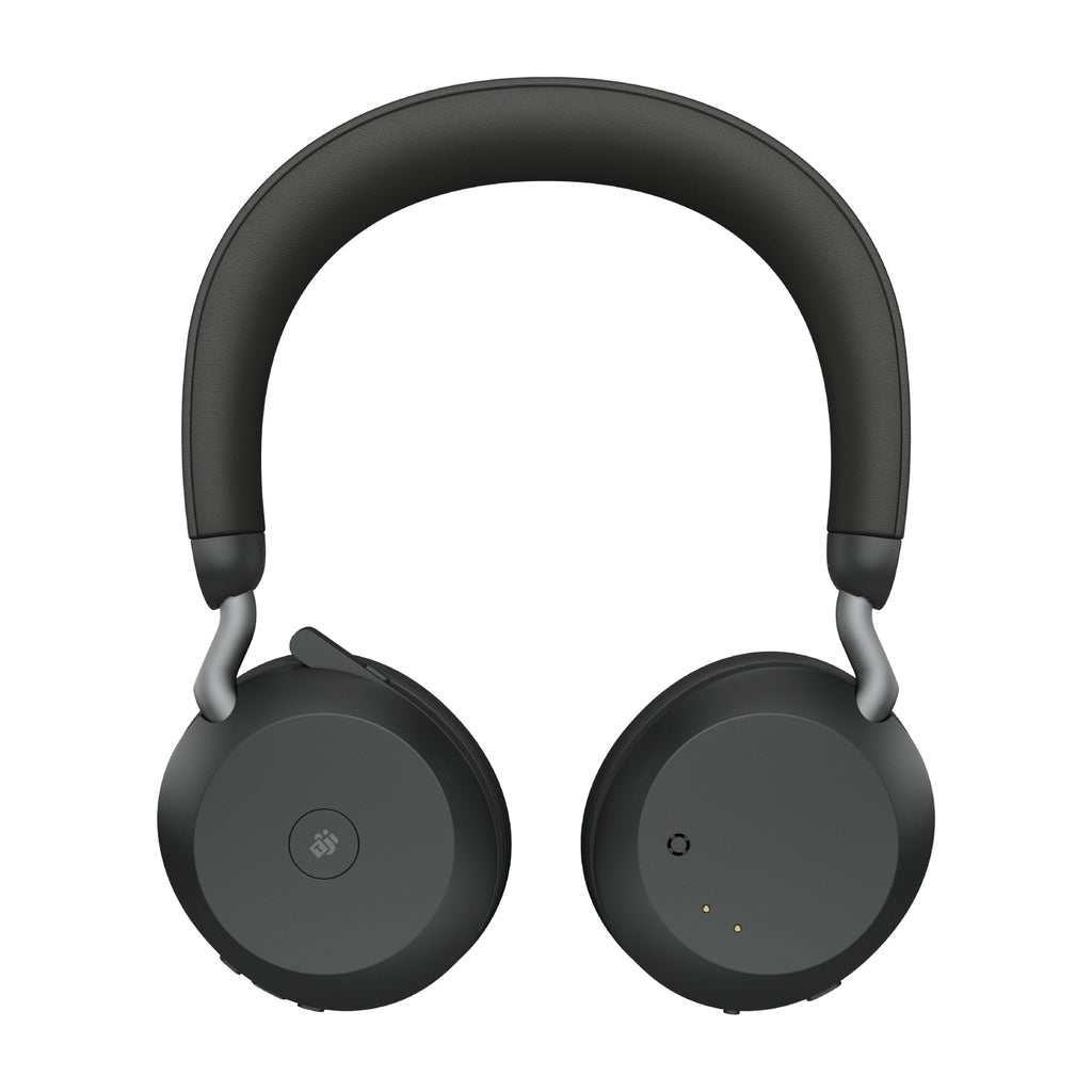 Jabra Evolve2 75 - Auricular - en oreja - Bluetooth - inalámbrico - cancelación de sonido activo - USB-A - aislamiento de ruido - negro - Certificado para Equipos de Microsoft Guatemala
