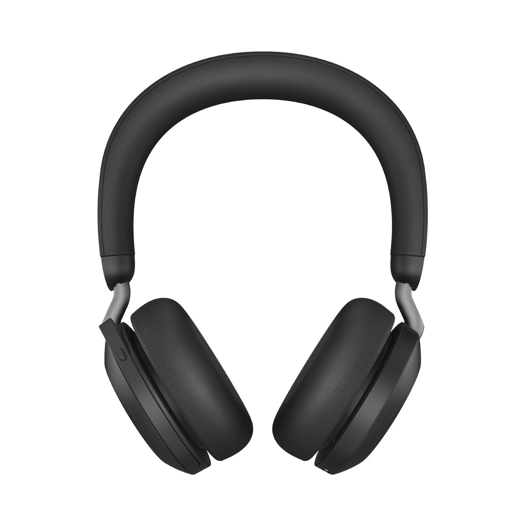 Jabra Evolve2 75 - Auricular - en oreja - Bluetooth - inalámbrico - cancelación de sonido activo - USB-A - aislamiento de ruido - negro - Certificado para Equipos de Microsoft Guatemala