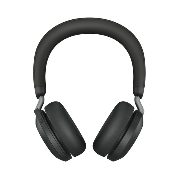Jabra Evolve2 75 - Auricular - en oreja - Bluetooth - inalámbrico - cancelación de sonido activo - USB-A - aislamiento de ruido - negro - Certificado para Equipos de Microsoft Guatemala