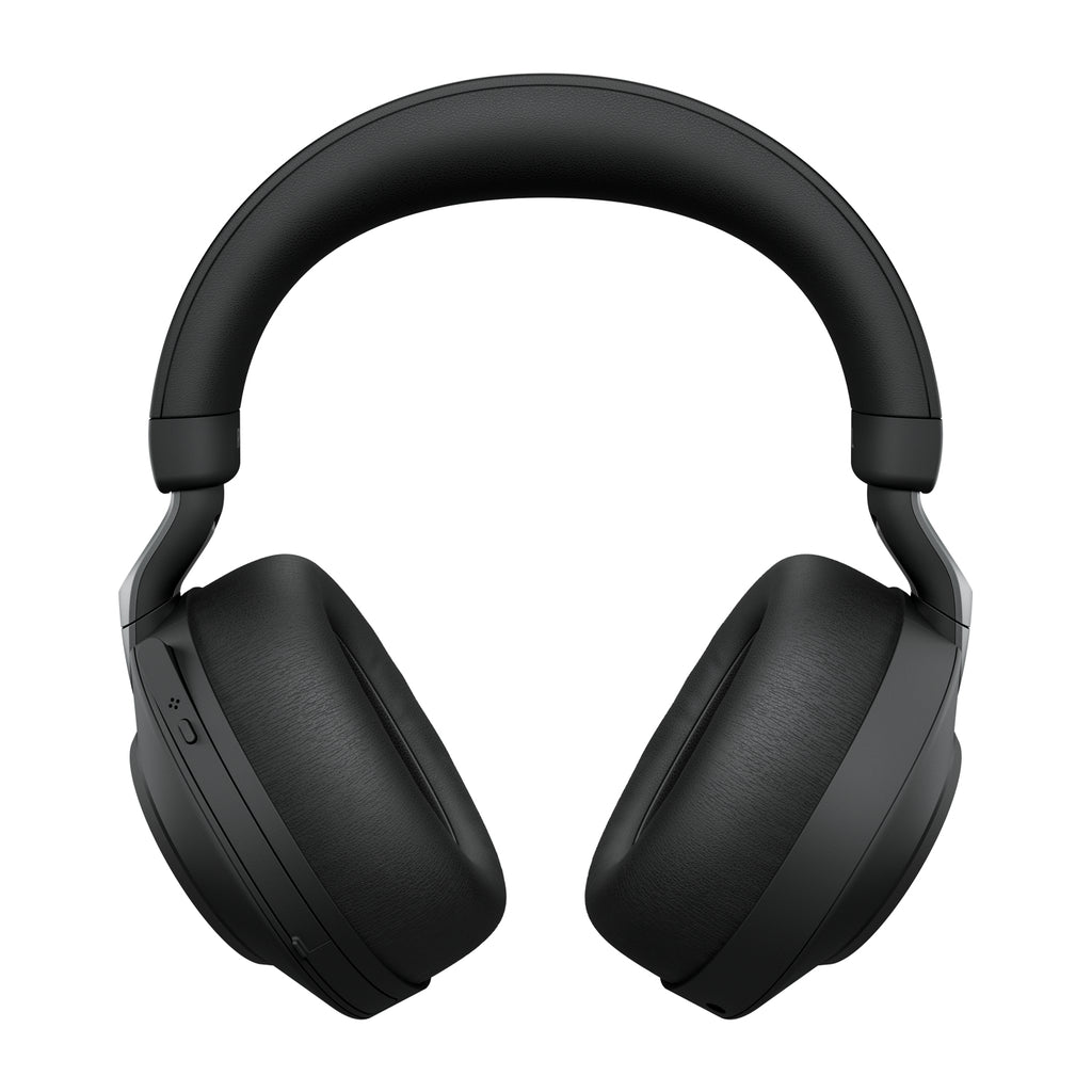Jabra Evolve2 85 MS Stereo - Auricular - tamaño completo - Bluetooth - inalámbrico cableado - cancelación de sonido activo - conector de 35 mm - aislamiento de ruido - negro - Certificado para Equipos de Microsoft Guatemala