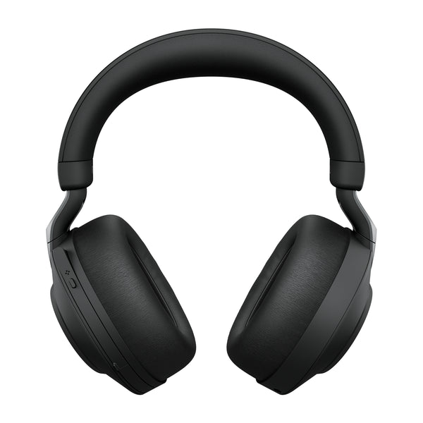 Jabra Evolve2 85 MS Stereo - Auricular - tamaño completo - Bluetooth - inalámbrico cableado - cancelación de sonido activo - conector de 35 mm - aislamiento de ruido - negro - Certificado para Equipos de Microsoft Guatemala