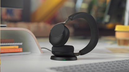 Jabra Evolve3 - Headphones - Wireless - 75 MS Link390c Black Guatemala