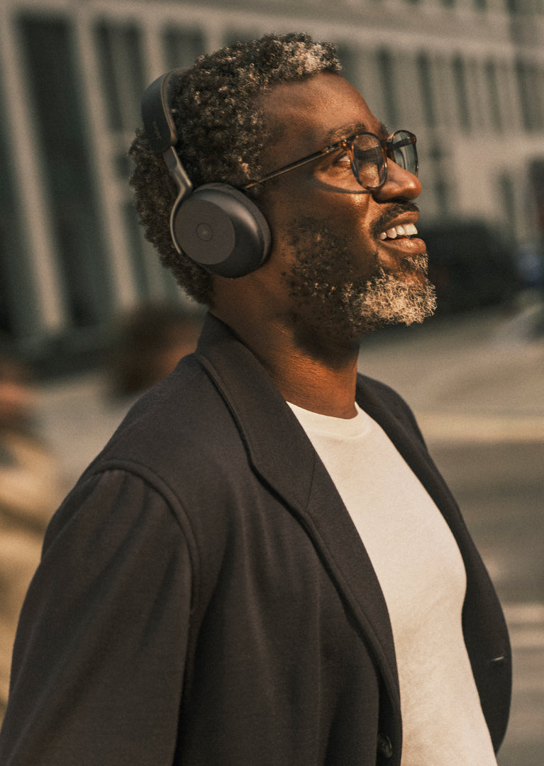 Jabra Evolve3 - Headphones - Wireless - 75 MS Link390c Black Guatemala
