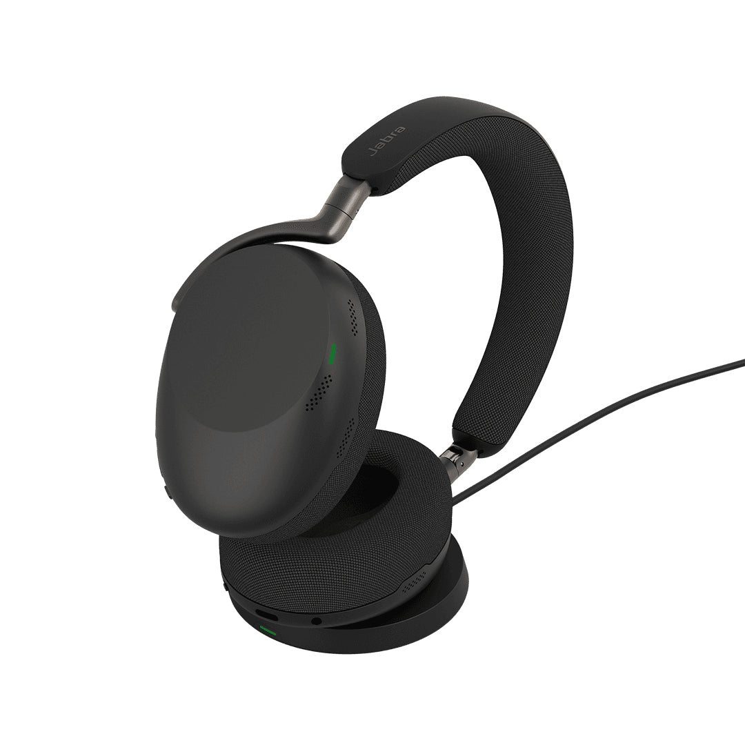 Jabra Evolve3 - Headphones - Wireless - Evolve3 85 MS Link390c Black Guatemala
