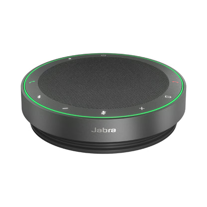 Jabra Speak2 75 UC - Altavoz manos libres - Bluetooth - inalámbrico - USB-A USB-C - gris oscuro - Certificado para salas de Zoom Certificado por Zoom Certificado por Alcatel-Lucent Certificado por Avaya Cisco Webex Certified Certificado por Unify Certificado por MFi Certificado por Google Meet Certificado por Amazon Chime Certificado por Google Fast Pair Guatemala