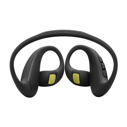 JBL Endurance Pace Negro Black Lime vista posterior