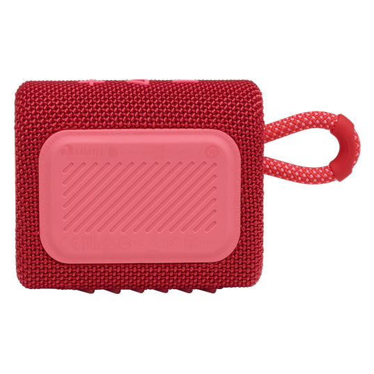 JBL Go 3 - Altavoz - para uso portátil - inalámbrico - Bluetooth 5.1 - 4.2 vatios - rojo Guatemala