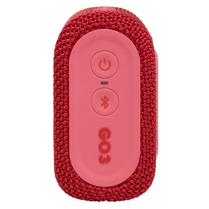JBL Go 3 - Altavoz - para uso portátil - inalámbrico - Bluetooth 5.1 - 4.2 vatios - rojo Guatemala