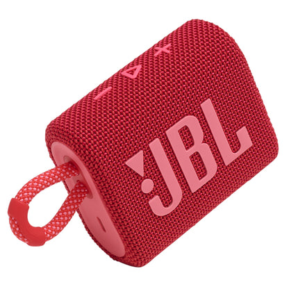 JBL Go 3 - Altavoz - para uso portátil - inalámbrico - Bluetooth 5.1 - 4.2 vatios - rojo Guatemala