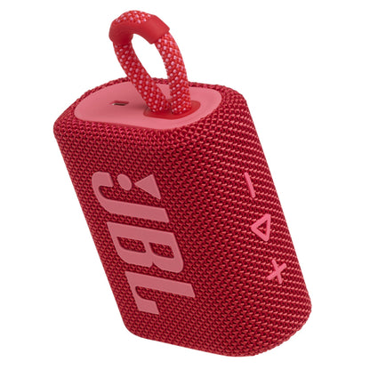 JBL Go 3 - Altavoz - para uso portátil - inalámbrico - Bluetooth 5.1 - 4.2 vatios - rojo Guatemala