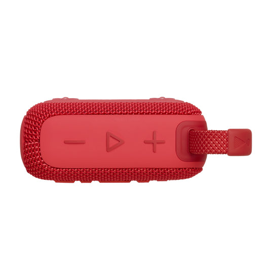JBL Go 4 - Altavoz - para uso portátil - inalámbrico - Bluetooth - controlado por aplicación - 4.2 vatios - rojo Guatemala