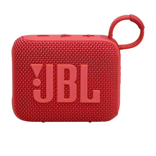 JBL Go 4 - Altavoz - para uso portátil - inalámbrico - Bluetooth - controlado por aplicación - 4.2 vatios - rojo Guatemala