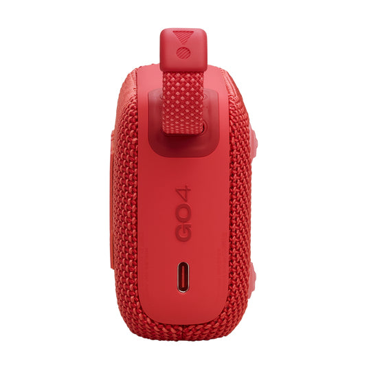 JBL Go 4 - Altavoz - para uso portátil - inalámbrico - Bluetooth - controlado por aplicación - 4.2 vatios - rojo Guatemala