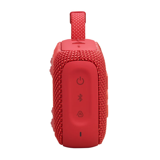 JBL Go 4 - Altavoz - para uso portátil - inalámbrico - Bluetooth - controlado por aplicación - 4.2 vatios - rojo Guatemala