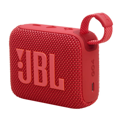 JBL Go 4 - Altavoz - para uso portátil - inalámbrico - Bluetooth - controlado por aplicación - 4.2 vatios - rojo Guatemala