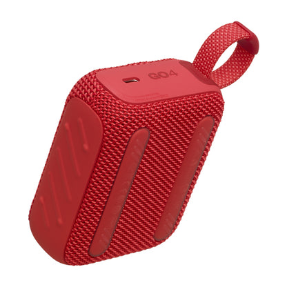 JBL Go 4 - Altavoz - para uso portátil - inalámbrico - Bluetooth - controlado por aplicación - 4.2 vatios - rojo Guatemala