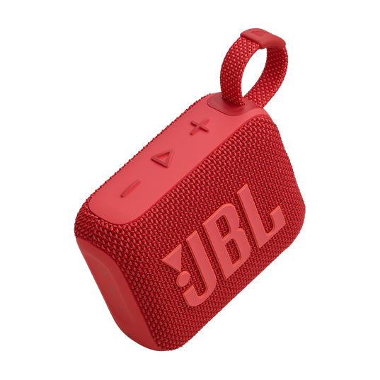 JBL Go 4 - Altavoz - para uso portátil - inalámbrico - Bluetooth - controlado por aplicación - 4.2 vatios - rojo Guatemala